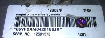 12585279 ecm ecu computer 2005 Buick Allure **Tested**