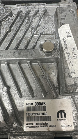 68534090AB Jeep Cherokee 2022-2023 ecm ecu computer