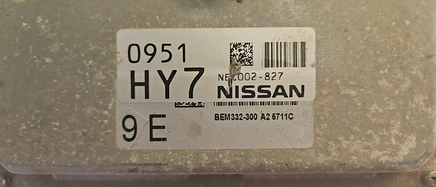 NEC002-827 Nissan Versa 2014-2016 ecm ecu computer