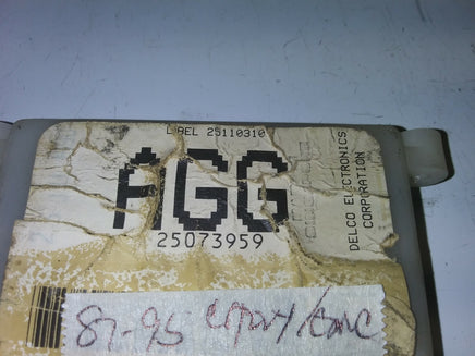 25073959 VSSB or DRAC module 1987-1995 Chevy or GMC