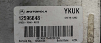 12596648 Saturn Vue 2004-2006 ecu ecm computer
