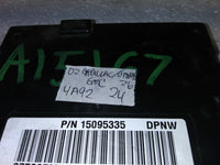 15095335 Cadillac, Chevy or GMC 2002 BCM Body Control Module