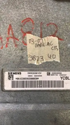 24224330 tcm transmission computer 2003-2007 Cadillac CTS