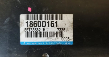 1860D161 Mitsubishi Outlander 2017-2018 ecm ecu computer