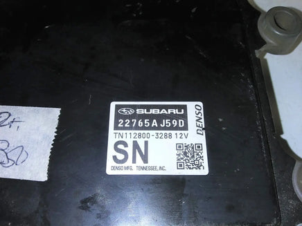 2018 Subaru Impreza ecu ecm computer 22765AJ59D