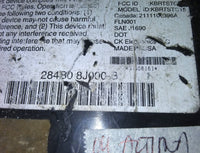 2004 Nissan Altima bcm computer 284B0 8J000