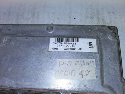 2012-2013 Honda Insight ecu ecm computer 37820-RBJ-A11