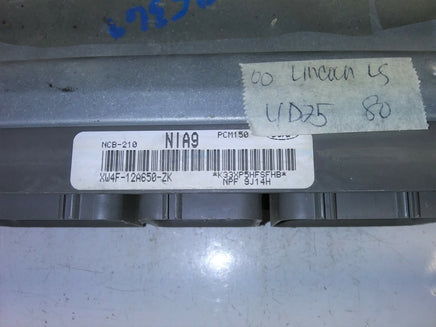 XW4F-12A650-ZK Lincoln LS 2000 ecm ecu computer