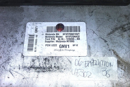 6L1A-12A650-KB Ford Edge Expedition 2006 ecm ecu computer **tested good***