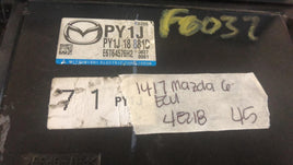 PY1J 18 881D Mazda 6 Mazda6 2014 ecm ecu computer