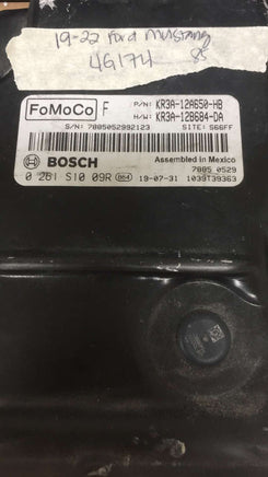 KR3A-12A650-HB Ford Mustang ecm ecu computer 2019-2022