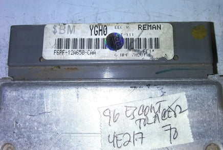 1996 Ford Escort or Mercury Tracer ecm ecu computer F6PF-12A650-CAA  **Tested**