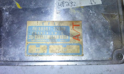 89561-22040 ecu ecm computer 1981 Toyota Supra