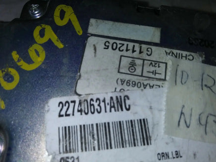 2010-2012 Chevy Equinox or Terrain noise cancellation module 22740631-ANC