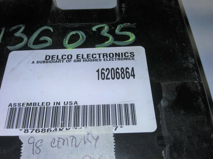 16206864 Buick Century or Regal 1997-1998 bcm body control module