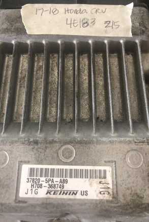 37820-5PA-A89 Honda CRV CR-V 2017-2018 ecm ecu computer