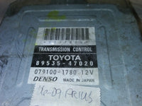 89535-47020 Toyota Prius 2006-2009 tcm transmission computer module