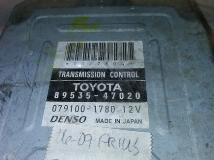 89535-47020 Toyota Prius 2006-2009 tcm transmission computer module