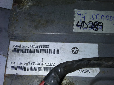 P05266292 Dodge Shadow or Plymuth Sundance 1993-1994 passive restraint module