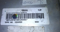 12600093 ecm ecu computer 2006 Chevrolet Equinox **tested**