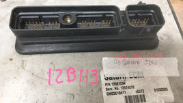12581234 Saturn Ion 2003 pcm ecu ecm computer