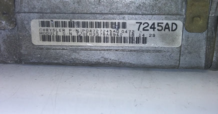 P04727245AD ecm ecu computer 1999 Dodge Caravan