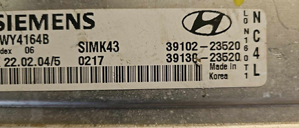 39102-23520 Kia Spectra 2004-2005 ecm ecu computer