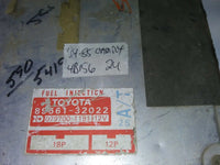 89561-32022 Toyota Camry 1984-1985 ecm ecu computer
