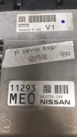 NEC039-089 Infiniti QX50 ecm ecu computer 2019