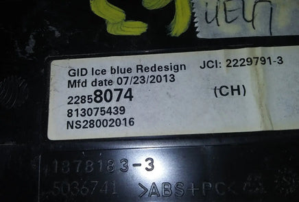 22858074 Chevy Cruze 2013-2016 display screen module