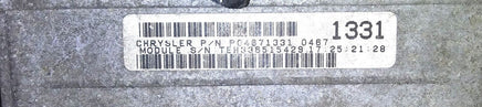 P04671331 ecm ecu computer 1996 Chrysler Sebring - Swan Auto