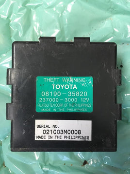 2003 Toyota 4-Runer 4Runner Anti-Theft module 08190-35820