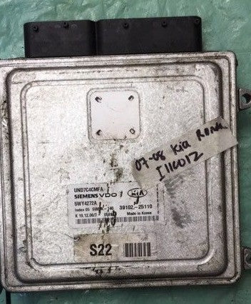 39102-25110 ecu ecm computer 2007-2008 Kia Rondo