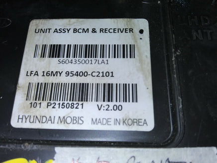 2015-2017 Hyundai Sonata bcm body control module 95400-C2101
