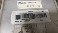 12597058 Buick Terraza 2005 engine control module *TESTED*