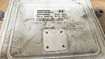 39100-03917 tcm transmission computer 2020-2022 Hyundai Ioniq