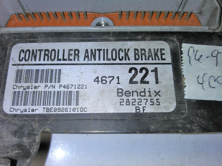P4671221 ABS Anti-lock Brake control module 1996-1997 Cirrus or Status or Breeze