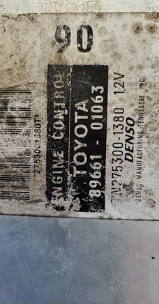 Toyota ecu ecm computer 89661-01063