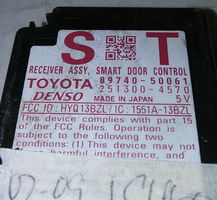 2007-2010 Lexus LS460 keyless smart key module 89740-50061