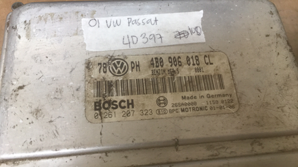 4B0 906 018 CL Volkswagen Passat 2001  ecm ecu computer