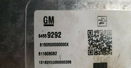 2019 Chevy or GMC pickup camera control module 84559292