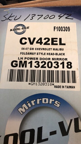 2006-2007 Chevy Malibu left power mirror CV42EL**New**