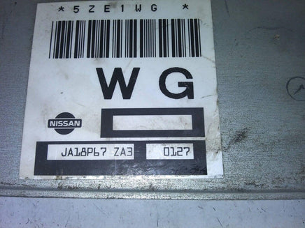 JA18P67 ZA3 ECM Ecu computer 2000 Nissan Altima - Swan Auto