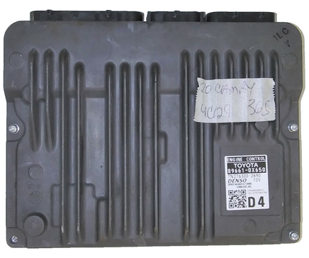 89661-0X650 Toyota Camry 2020 ecu ecm computer
