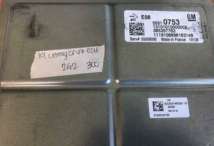 2019 Chevy Cruze ecm ecu computer 55510753
