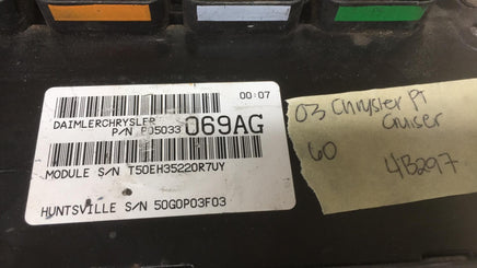 P05033069AG Chrysler PT Cruiser ecm ecu computer 2003