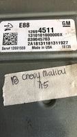 12694511 ecm ecu computer 2018 Chevrolet Malibu TESTED GOOD