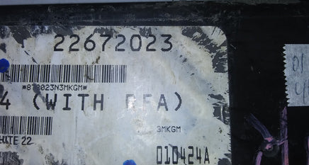 22672023 bcm body control module 2001 Saturn L-Series