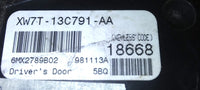XW7T-13C791-AA Keyless Entry Module 2000 Ford Crown Vic