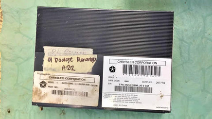 05064947AG Amplifier power amp 2001 Dodge Durango